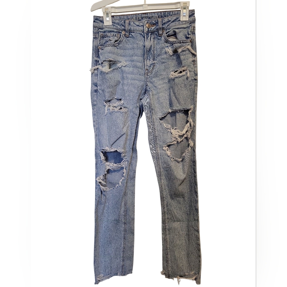 American Eagle Outfitters | Light Ripped Wash Denim